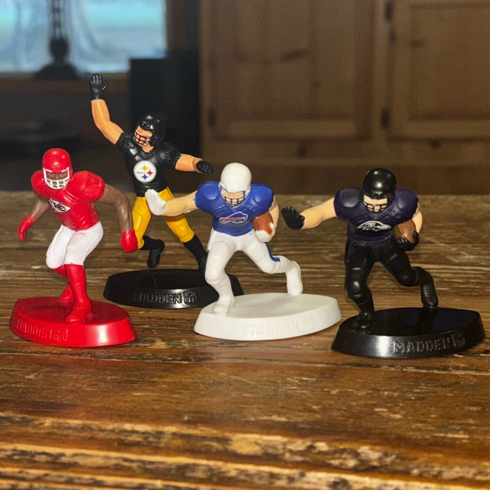 Madden EA Sports McDonald Toys • Set of 4